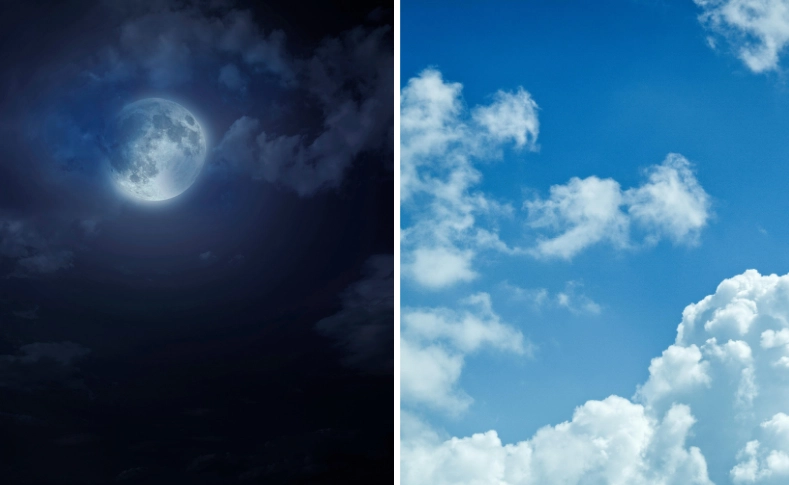 Why the Sky Is Blue During the Day and Black at Night