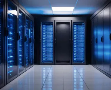 Data center server racks representing the infrastructure affected by leap second timing errors