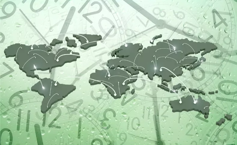 Zulu time and global time coordination