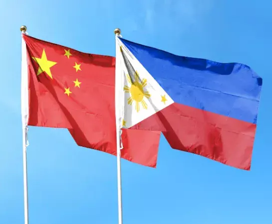 philippines and-china flag
